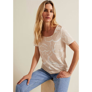 Phase Eight Nia Linear Print Top